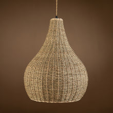 Load image into Gallery viewer, Annika 1-Light Brown Pendant Design Pendant Light With Rattan Shade