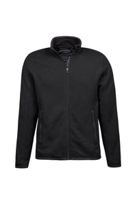 Tee Jays Mens Aspen Full Zip Jacket (Black)
