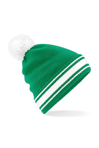 Men's Stadium Beanie - Kelly Green/White