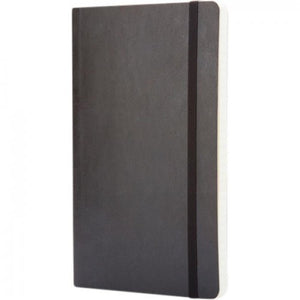 Moleskine Classic Large Soft Cover Dotted Notebook (Solid Black) (One Size)