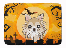 Load image into Gallery viewer, 19 in x 27 in Halloween Chihuahua Machine Washable Memory Foam Mat