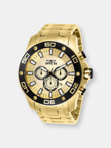Invicta Men's Pro Diver 26079 Gold Stainless-Steel Quartz Dress Watch