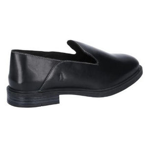Womens/Ladies Bailey Bounce Suede Leather Slip On Shoe (Black)