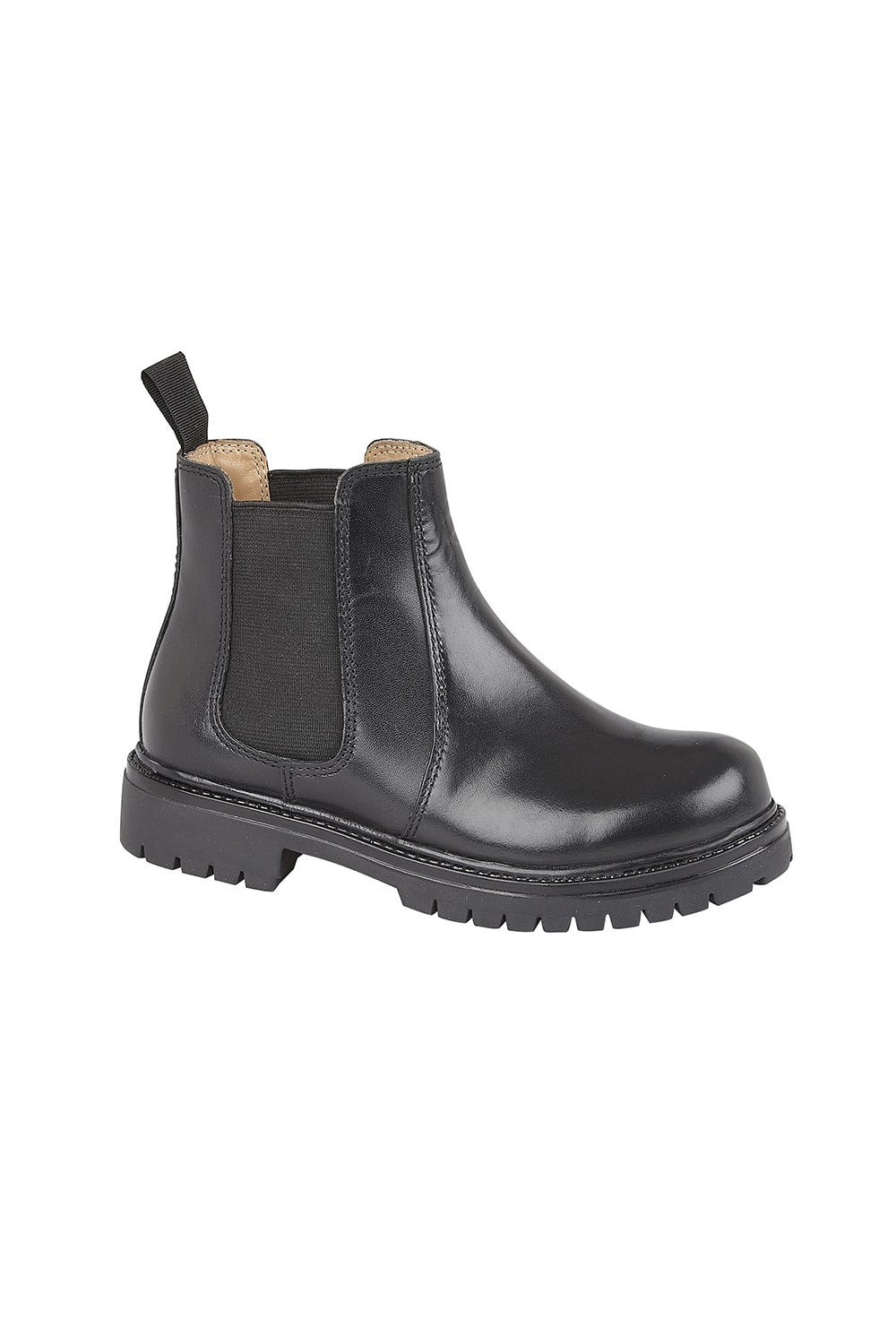 Roamers Boys Space Leather Ankle Boots