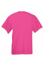 Load image into Gallery viewer, Fruit Of The Loom Mens Valueweight Short Sleeve T-Shirt (Fuchsia)