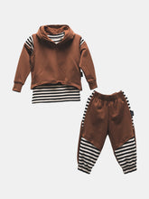 Load image into Gallery viewer, Brown Zebra Print Tracksuit