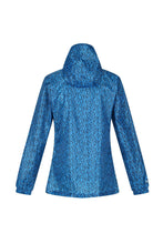 Load image into Gallery viewer, Regatta Womens/Ladies Pack It Floral Waterproof Jacket (Blue Aster)