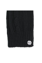 Load image into Gallery viewer, Womens/Ladies Multimix II Cable Knit Walking Scarf - Black