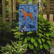 Load image into Gallery viewer, 11 x 15 1/2 in. Polyester Vizsla Welcome Garden Flag 2-Sided 2-Ply
