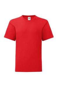 Childrens/Kids Iconic T-Shirt - Red
