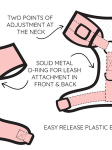 Adjustable Harness - Denim