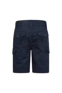 Childrens/Kids Cargo Shorts - Navy