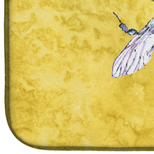Load image into Gallery viewer, 14 in x 21 in Bee on Yellow Dish Drying Mat
