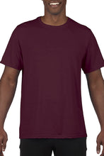 Load image into Gallery viewer, Gildan Mens Core Short Sleeve Moisture Wicking T-Shirt (Sport Dark Maroon)