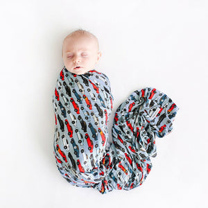 Miles Swaddle Beanie Set