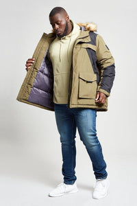 Mens Parka - Khaki