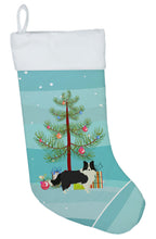 Load image into Gallery viewer, Border Collie Christmas Tree Christmas Stocking