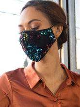 Load image into Gallery viewer, Disco Nights Sequins Adult Mask