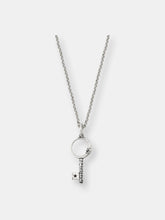 Load image into Gallery viewer, Crescent Mini Moon Key Necklace