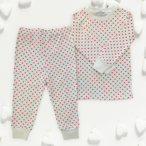 Benben Pajama Red Hearts