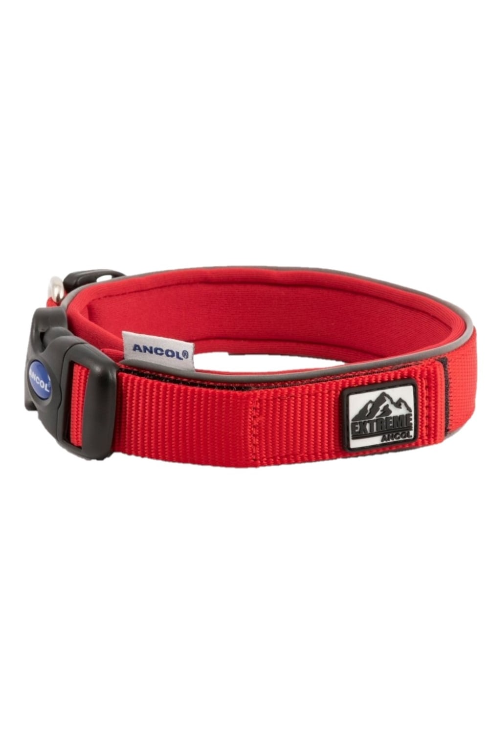 Ancol Extreme Shock Absorber Dog Collar (Red) (13.39in - 15.75in)
