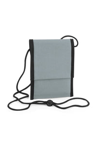 Recycled Neck Pouch - Gray