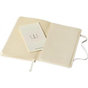 Moleskine Classic Pocket Hard Cover Ruled Notebook (White) (One Size)