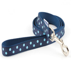 Ancol Pet Products Indulgence Vintage Polka Dot Leash (Blue) (0.75in x 3.3ft)