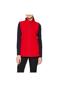 Regatta Womens/Ladies Micro Fleece Bodywarmer / Gilet (Classic Red)