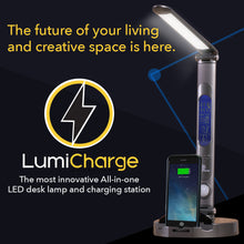 Load image into Gallery viewer, Ii- All in One Led Desk Lamp &amp; Phone Dock