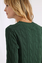 Load image into Gallery viewer, Cotton Cable Cardigan