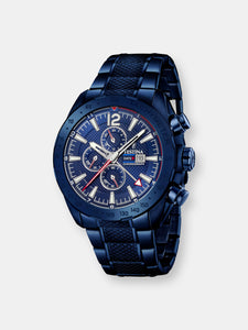Festina Men's Prestige F20442-1F37 Blue Stainless-Steel Quartz Dress Watch