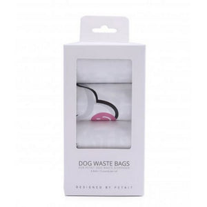 Petkit Dog Waste Plastic Bag Rolls (Pack of 8) (White) (One Size)