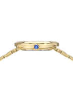 Load image into Gallery viewer, Helena Women&#39;s Baby Blue and Goldtone Bracelet watch, 1072BHES