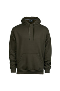 Tee Jays Mens Hooded Sweatshirt (Dark Olive)