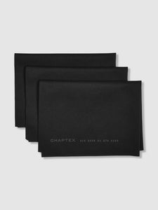 Chaptex Cloth - Black 3-Pack