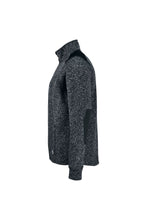 Load image into Gallery viewer, Projob Mens Heathered Fleece Jacket (Black)