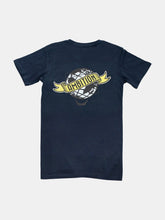 Load image into Gallery viewer, World&#39;s Fair 2 tee - Merch line (Navy)