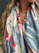 Load image into Gallery viewer, Maternity Silk Scarf in Pink