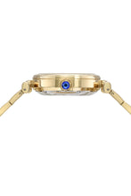 Load image into Gallery viewer, Colette Women&#39;s Automatic Goldtone and Blue Bracelet Watch, 1102BCOS