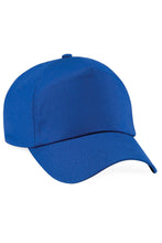 Load image into Gallery viewer, Unisex Plain Original 5 Panel Baseball Cap - Royal