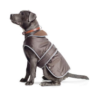 Ancol Pet Products Muddy Paws Stormguard Reflective Dog Coat (Chocolate) (Extra Large)