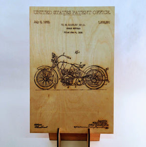 Harley Patent Print