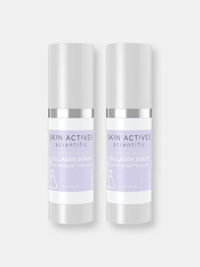 Collagen Serum with Ros Bio Net and Apocynin | Advanced Ageless Collection | 1 Fl Oz - 2-Pack