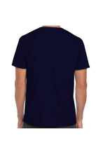 Load image into Gallery viewer, Gildan Adults Unisex Short Sleeve Premium Cotton V-Neck T-Shirt (Navy)