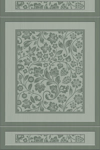 Eco-Friendly Arts And Crafts Faux Panel Wallpaper