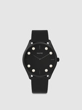 Load image into Gallery viewer, Lune 8 - Matte Black - Black Leather