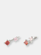 Load image into Gallery viewer, Rachelle Red and Pink Earrings
