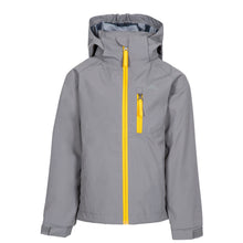 Load image into Gallery viewer, Trespass Childrens Boys Overwhelm Rain Jacket (Storm Gray)