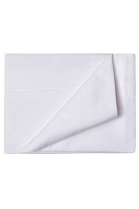 Belledorm Cotton Sateen 1000 Thread Count Flat Sheet (White) (Full) (UK - Double)